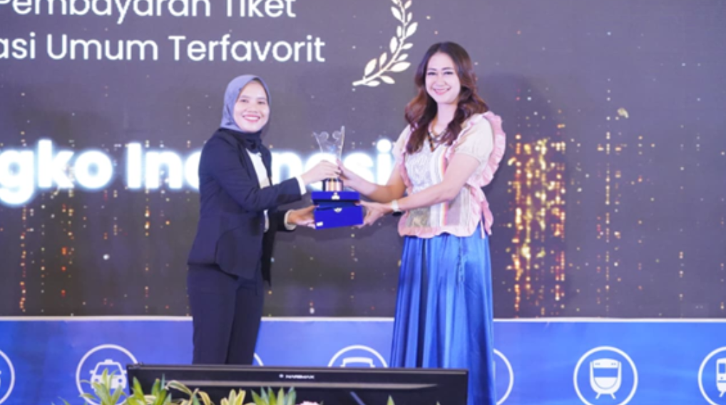 Jagokan Tarif Integrasi, JLI Raih Penghargaan Aplikasi Pembayaran Tiket Transportasi Umum Terfavorit